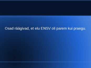 ENSV eluolu ja olme #9