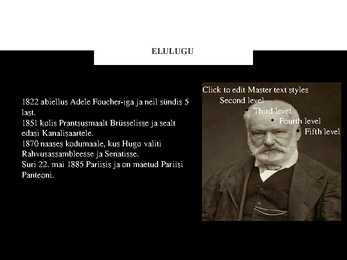 Victor Marie Hugo elulugu #3
