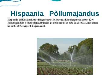 Hollandi ja Hispaania põllumajandus #9