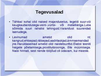 Keskaja naised linnas #6