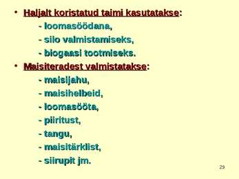 TOIDUAINETE TAIMNE TOORE - MAIS #29