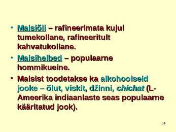 TOIDUAINETE TAIMNE TOORE - MAIS #34