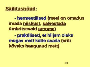 TOIDUAINETE TAIMNE TOORE - MESI #28