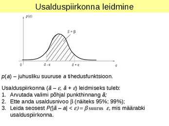 Vahemikhinnangud #3