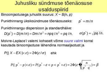 Vahemikhinnangud #23