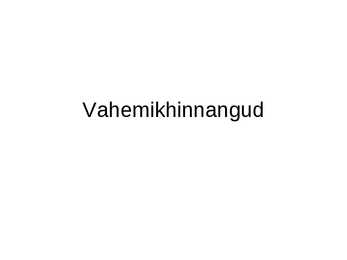 Vahemikhinnangud