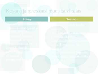 Renessansiajastu muusika #4