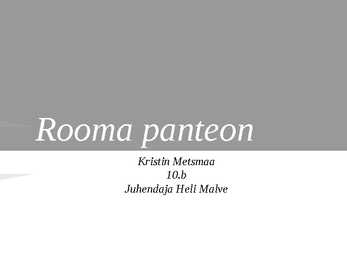 Rooma panteon