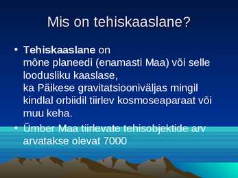 Tehiskaaslased #2