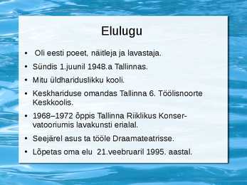 Juhan Viiding #3