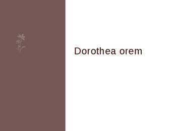 Dorothea Orem