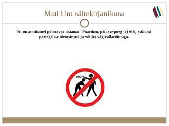 Mati Unt #11