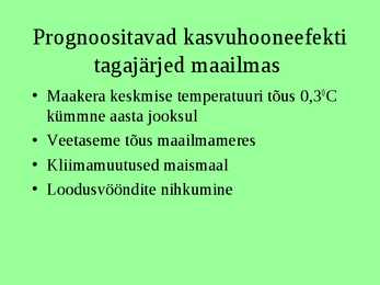 Ökoloogilised globaalprobleemid #16