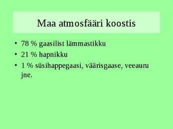 Ökoloogilised globaalprobleemid #8