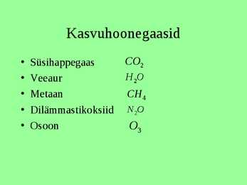 Ökoloogilised globaalprobleemid #9