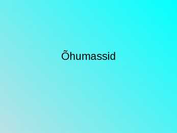 Õhumassid