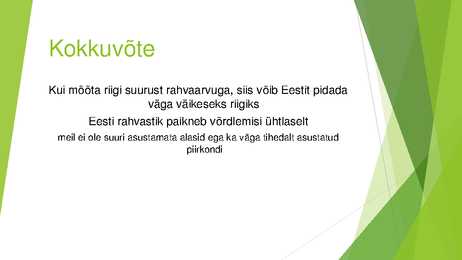 Rahvastiku paiknemine ja tihedus Eestis ja Võrumaal #9