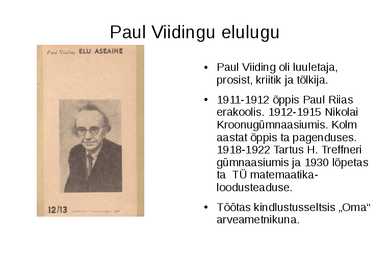 Paul Viiding #2