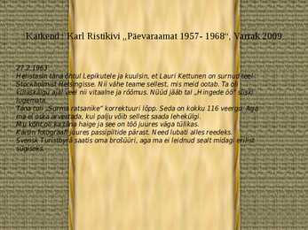 Karl Ristikivi #12