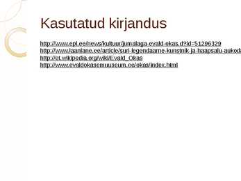 Evald Okas – Eesti oma Picasso #16