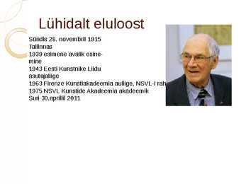 Evald Okas – Eesti oma Picasso #3