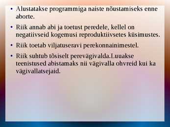 Läti Sotsiaalpoliitika tutvustus #4