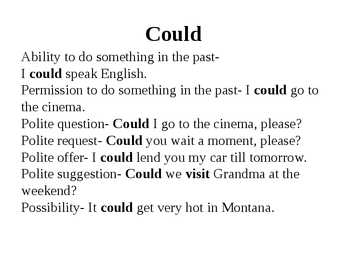 Modals #5