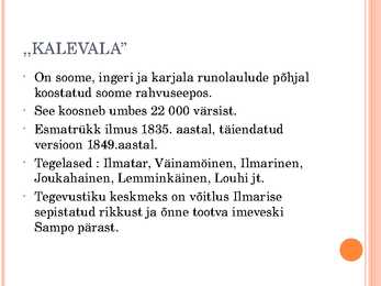 Kalevala #5