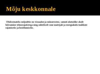 Tuuleenergia rakendamine energiaallikana #10