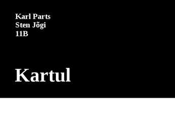 Kartul