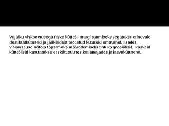 Õlid #8
