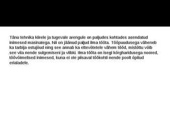Sotsiaalsed probleemid suurlinnades #5