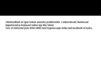Sotsiaalsed probleemid suurlinnades #8