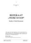 Alaselja vaevused-referaat