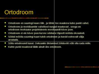 Merkaatori projektsioon #3