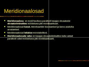 Merkaatori projektsioon #10