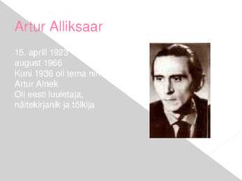 Artur Alliksaar #2