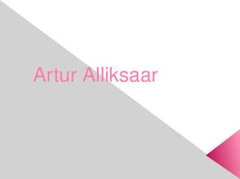 Artur Alliksaar