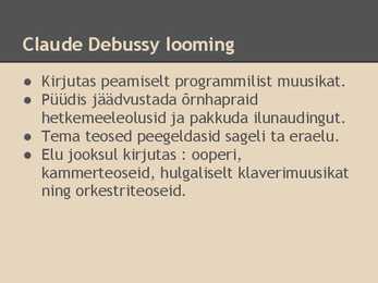 Claude Debussy #3