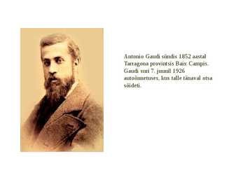 Antonio Gaudi #2