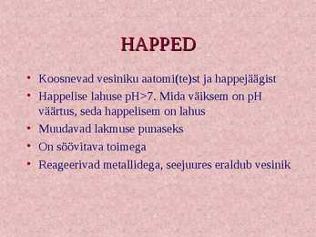 HAPPED #2