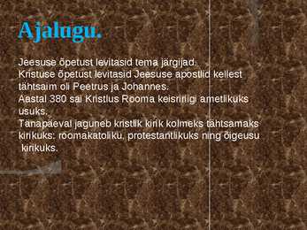 Kristlus #3