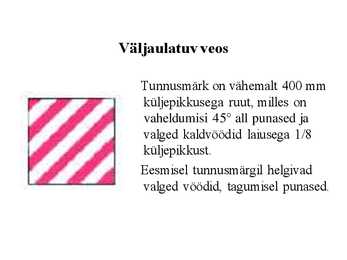Autoõpetus-TUNNUSMÄRGID #13