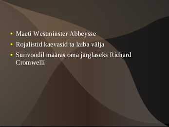 Oliver Cromwell #3