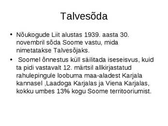 Rahvusvahelised suhted teise maailmasõja ajal #5