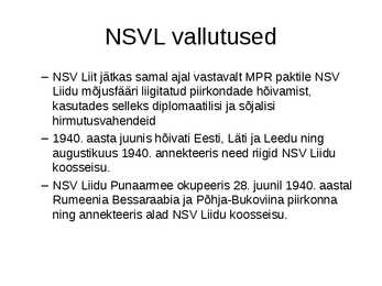 Rahvusvahelised suhted teise maailmasõja ajal #6