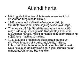 Rahvusvahelised suhted teise maailmasõja ajal #9