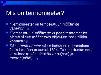 Termomeeter #2