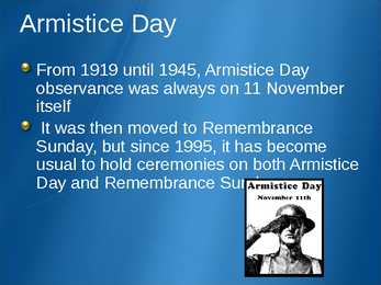 Remembrance Sunday #6