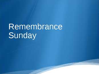 Remembrance Sunday